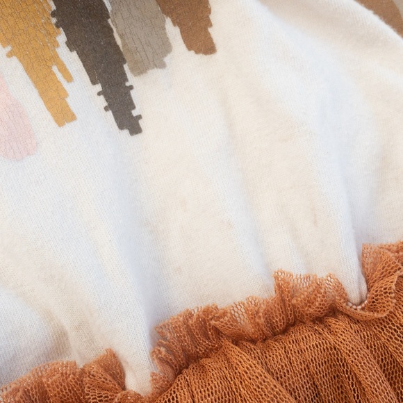 Taylor Joelle size 8 Burnt Orange dress - Picture 2 of 2